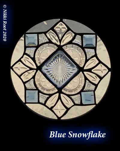 Blue Snowflake